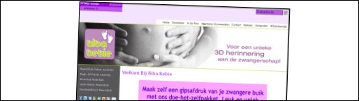Herinnering zwangerschap Biba Bebie