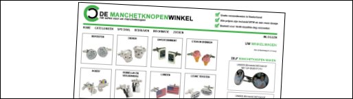 meer dan 1.000 paar verschillende manchetknopen