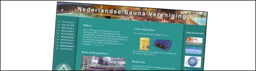 de saunabon van de Nederlandse Sauna Vereniging