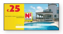 Vakantiebon van Novasol