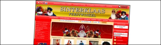 Alles voor het Sinterklaas feest, zoals versiering, feestartikelen, kado's en Sinterklaas,  Zwarte Piet kostuums.