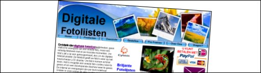 digitale fotolijst