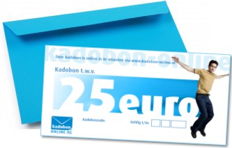Kadobon-Online als man cadeau !