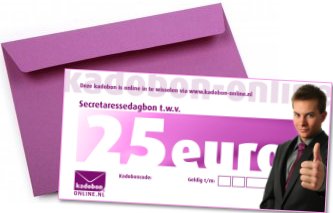 Kadobon-Online als secretaressedag cadeau !