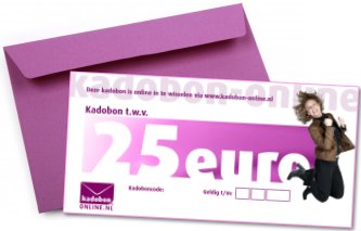 Kadobon-Online als vrouw cadeau !