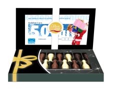 chocolade verpakking fijne feestdagen