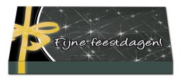 chocolade verpakking fijne feestdagen