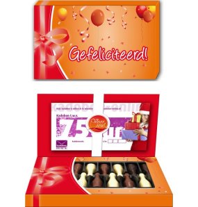 Keuze relatiegeschenk met chocolade