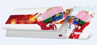 Kerstbon met GRATIS kerstenvelop