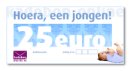 Baby-bon een origineel kraamcadeau