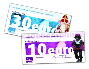 Kadobon-Online als Sinterklaas cadeau !