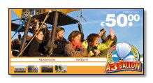 A3Ballon als ballonvaart cadeau
