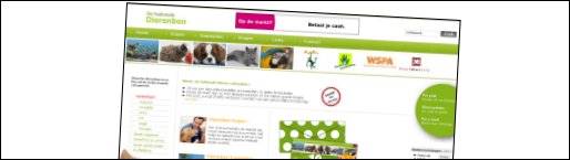 dierenbon website